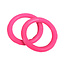 QHP Veiligheidsbeugel set elastische ringen Fuchsia