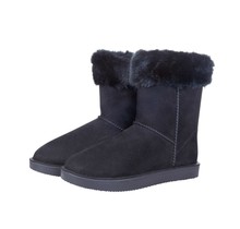 HKM Winterboots Davos bont Zwart