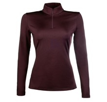 HKM Shirt lange mouwen Basic Bordeaux