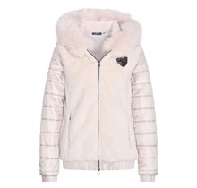 Hv polo faux fur jacket Mila beige