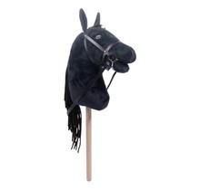 HKM Stokpaard professioneel Hobby horse Zwart