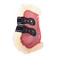 QHP QHP Strijklappen clips Ontario bont Dusty cedar Roze