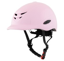 Premiere rijhelm Petite Shiny voor kinderen Roze