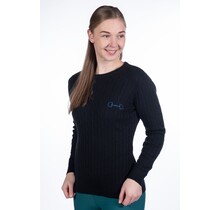 HKM Pullover port Zwart