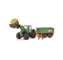 42379 Schleich Tractor met aanhangwagen