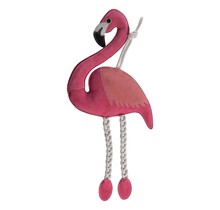 Stalknuffel flamingo roze