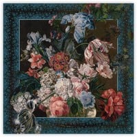 Rijksmuseum Painted Flowers Shawl 128X128
