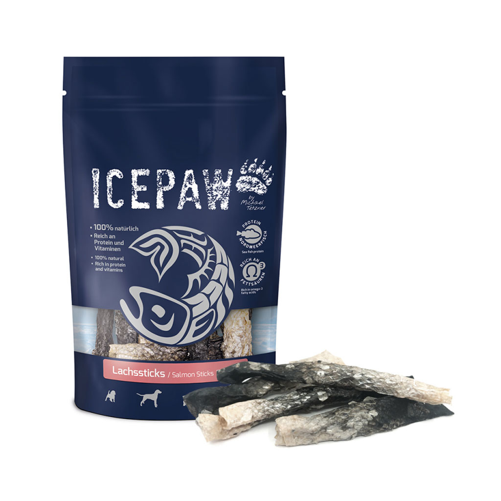 IcePaw Snacks Salmon Sticks-1