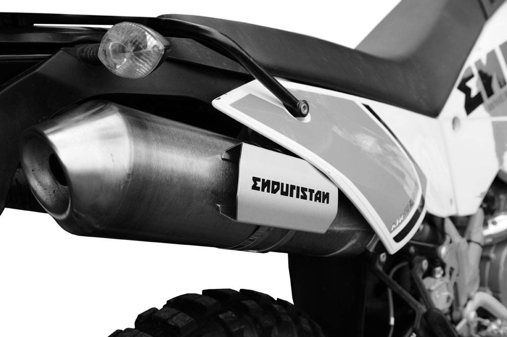 Enduristan - Inferno Heat shield - Keep heat away from your saddlebags!