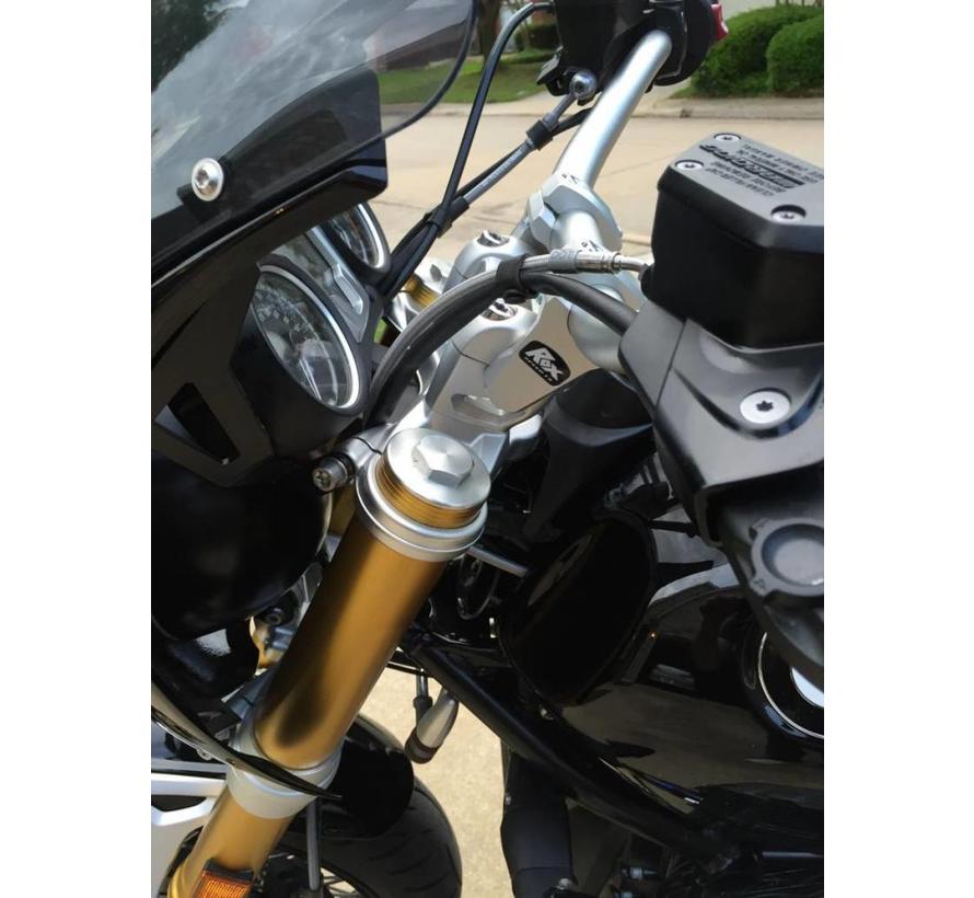 ROX Pivoting Handlebar Riser 2" Rise x 1 1/8" Handlebar ...