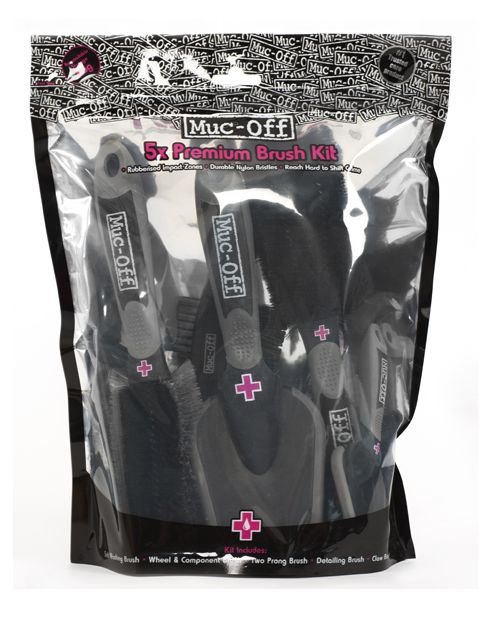 MUC-OFF Brush Set - 5 Brushes