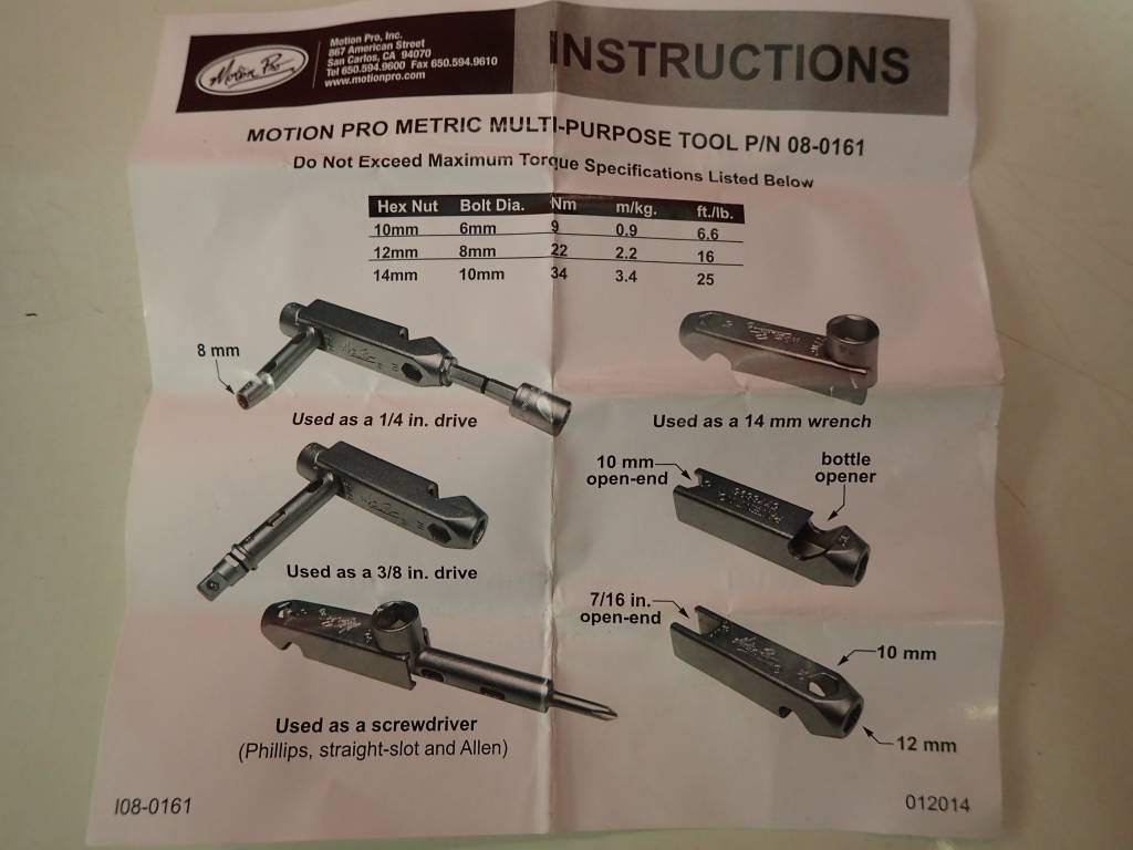 Motion Pro Multi-Purpose Tool - Metric