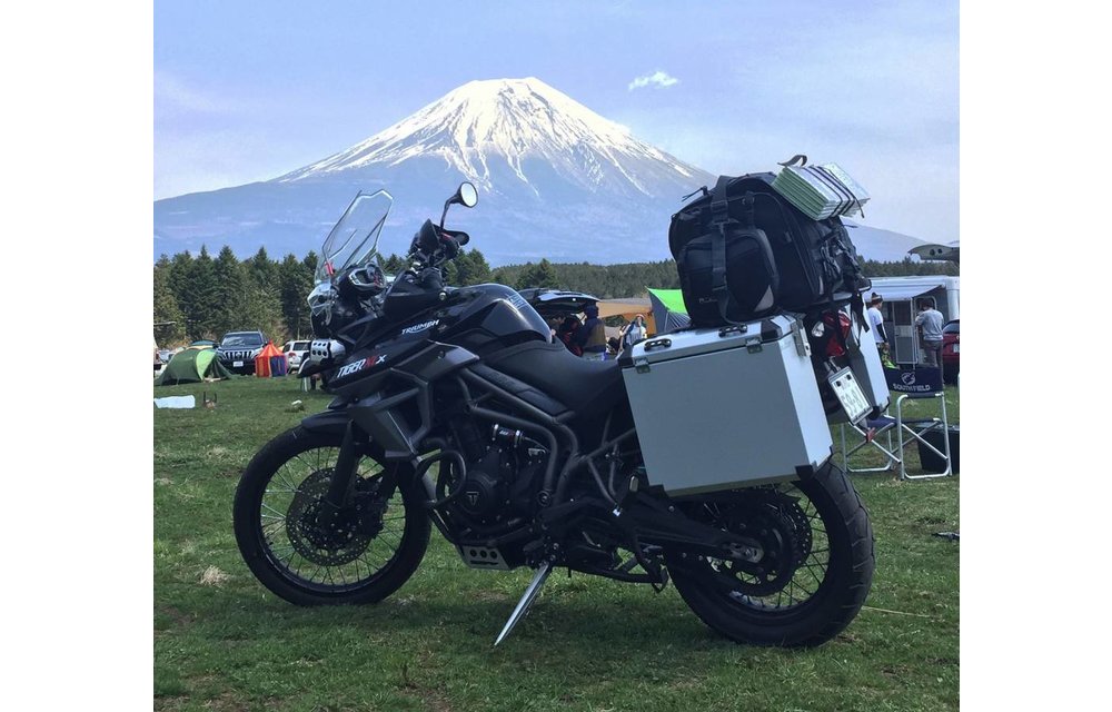 BUMOT pannierframe voor Triumph Tiger 800 series