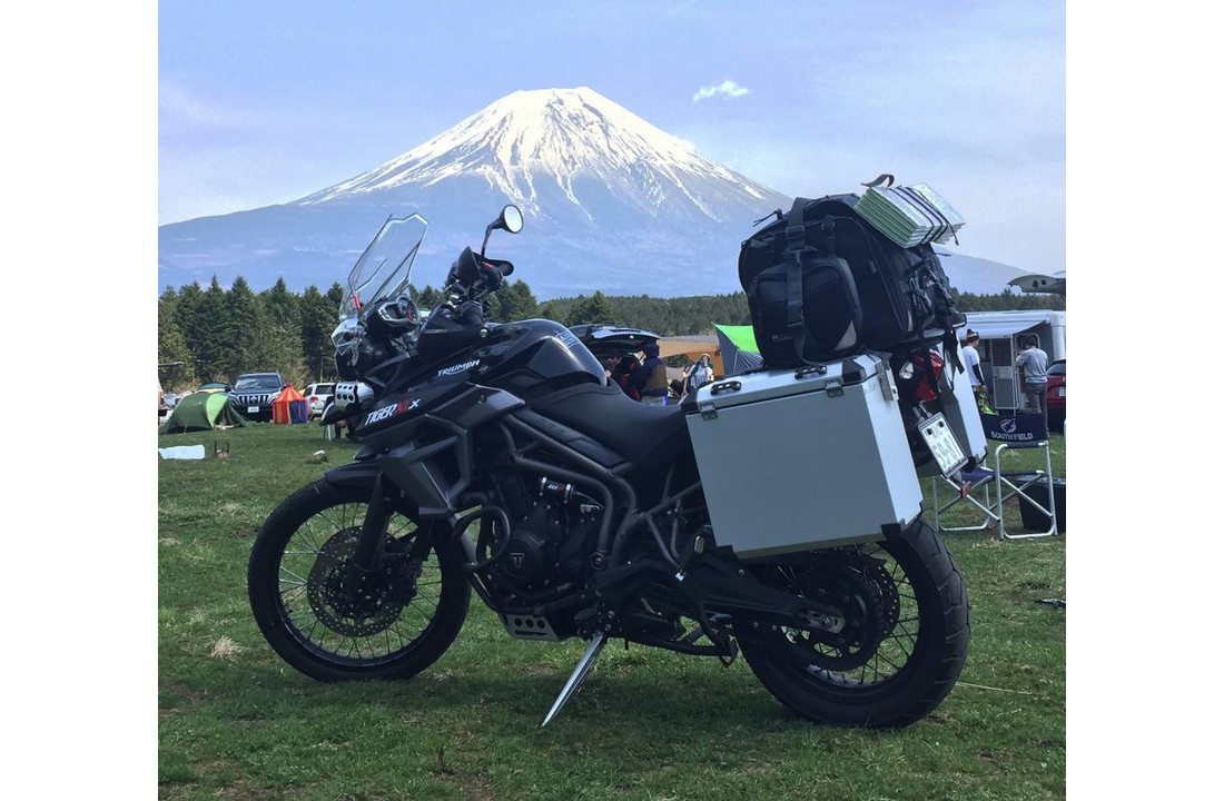 BUMOT pannierframe voor Triumph Tiger 800 series