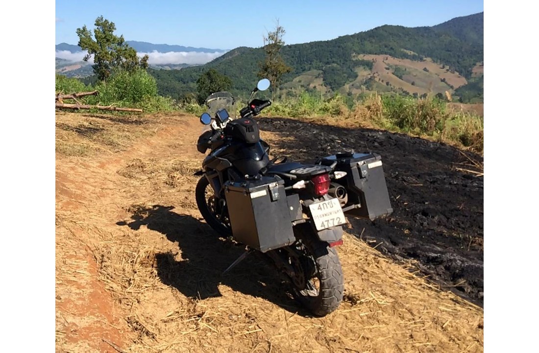 BUMOT pannierframe voor Triumph Tiger 800 series