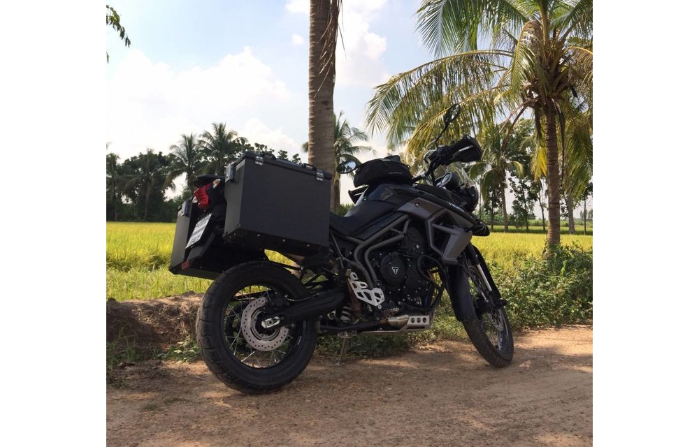 BUMOT pannierframe voor Triumph Tiger 800 series