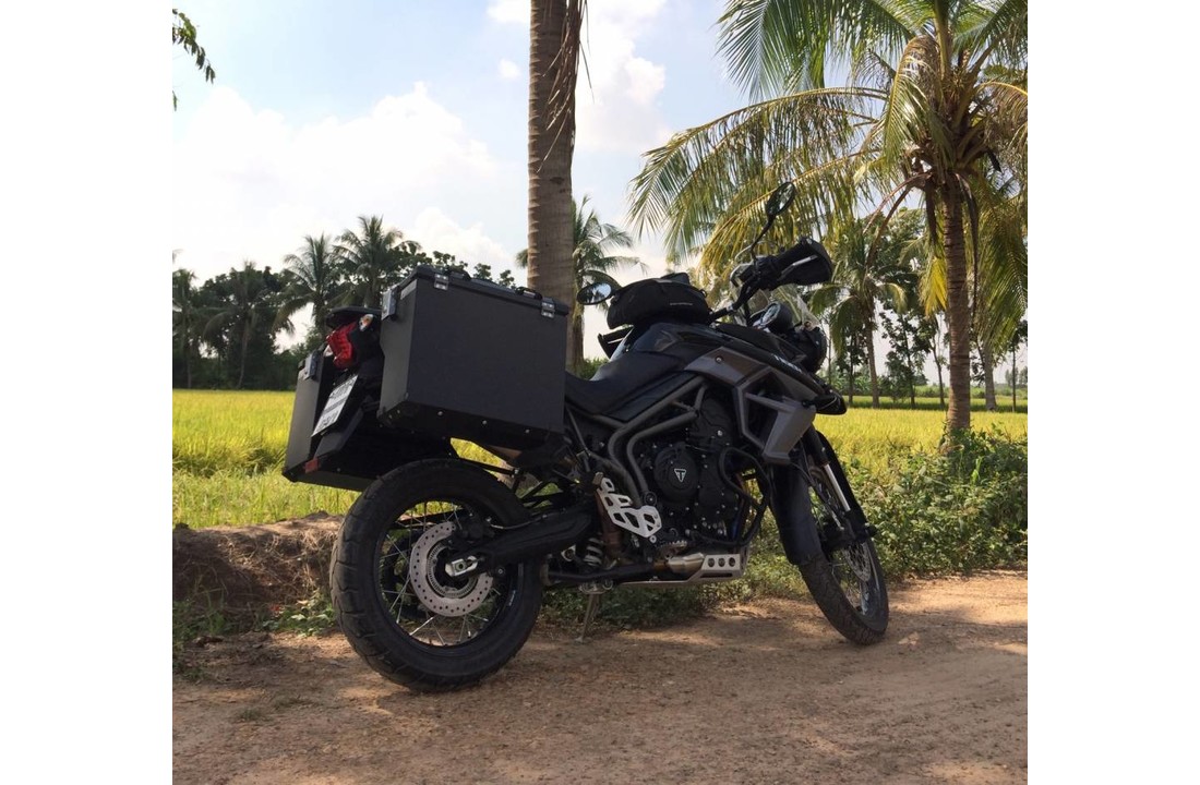 BUMOT pannierframe voor Triumph Tiger 800 series