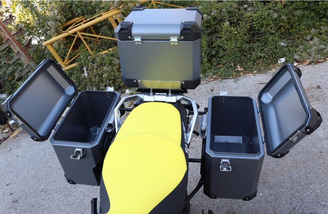 BUMOT Defender EVO kofferset DL1000 - V-Strom 2014+