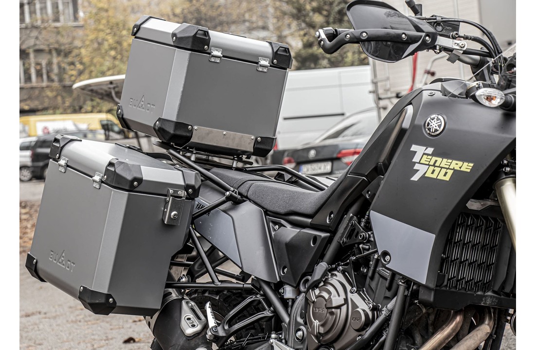 BUMOT Defender EVO Topcase with rack for Yamaha XT700 - T7
