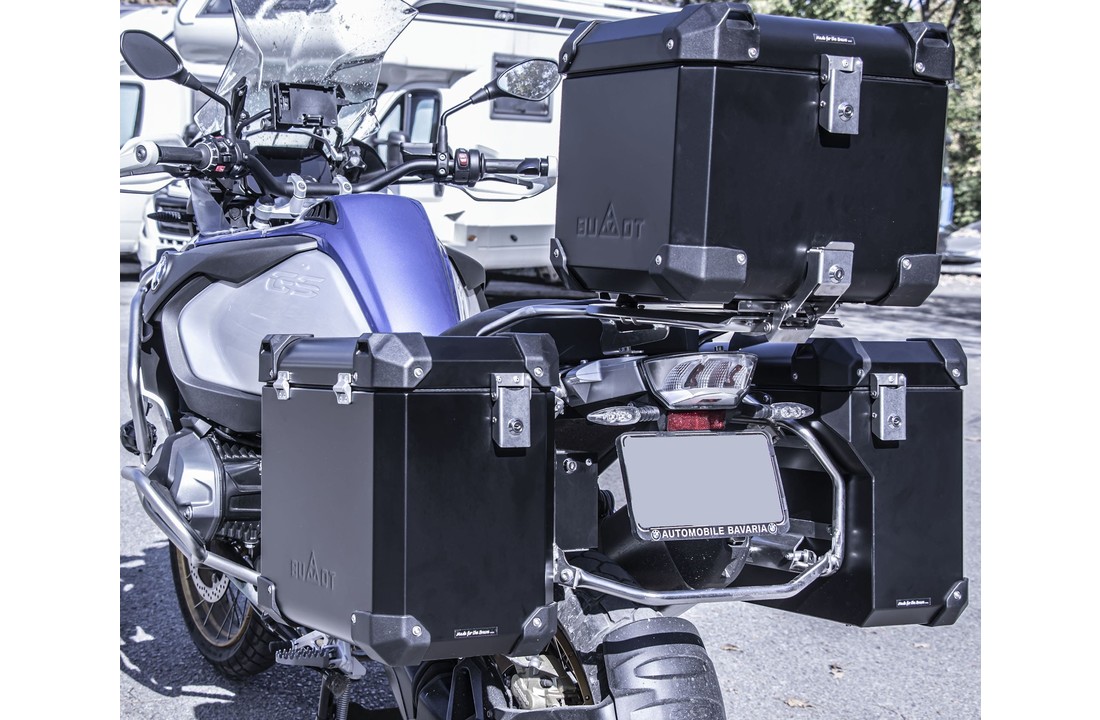 BUMOT Defender EVO Topcase with mountingrack R1250GSA LC