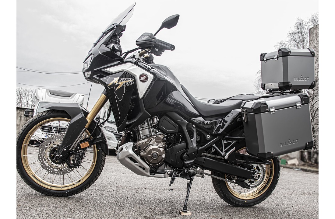 BUMOT Defender EVO Topcase with mountingrack for the Honda CRF1100L / Adventure Sports