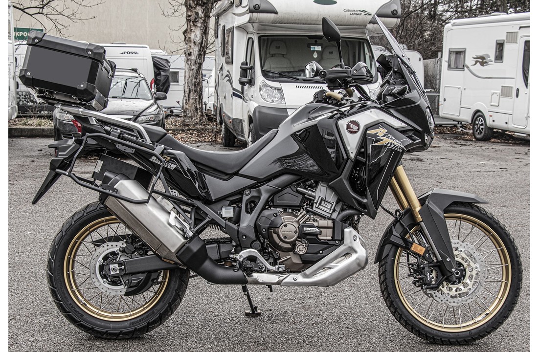 BUMOT Defender EVO Topkoffer met bevestigingsrek voor de Honda CRF1100L / Adventure Sports