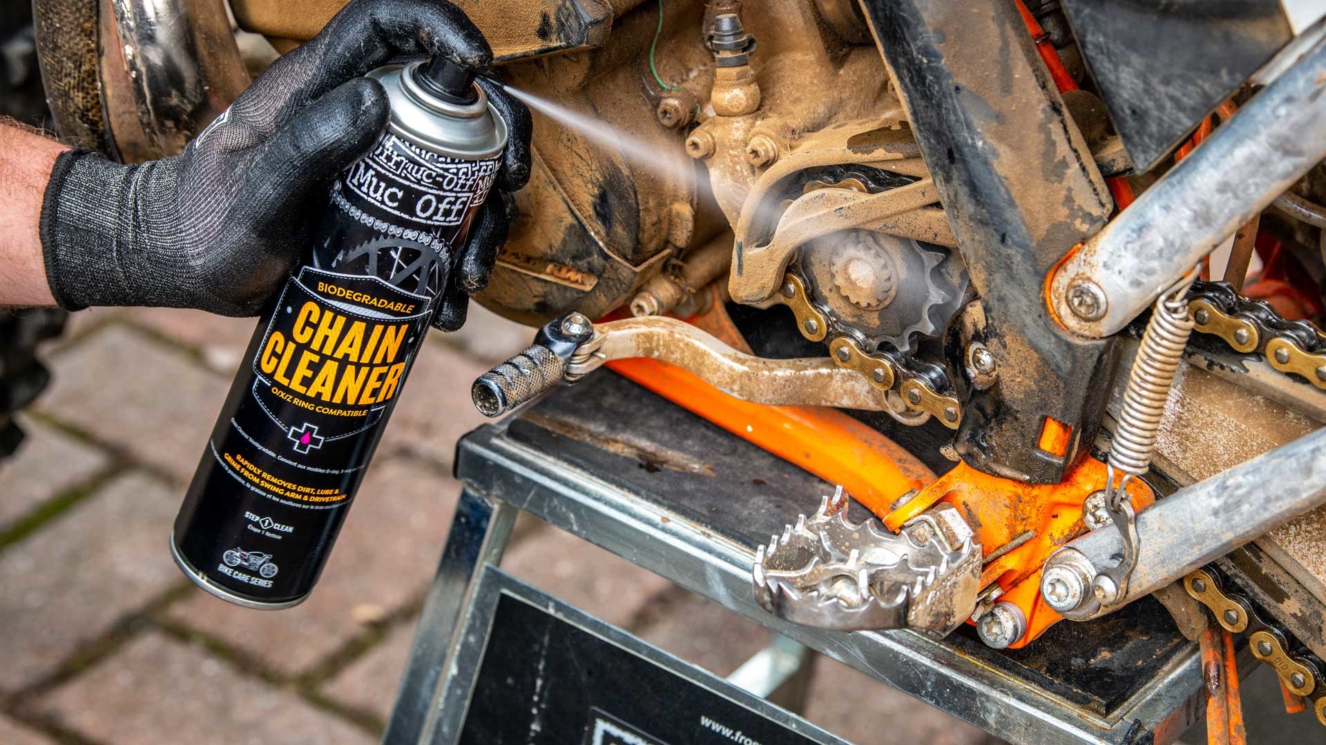 MUC-OFF Biodegradable Chain Cleaner 400ml