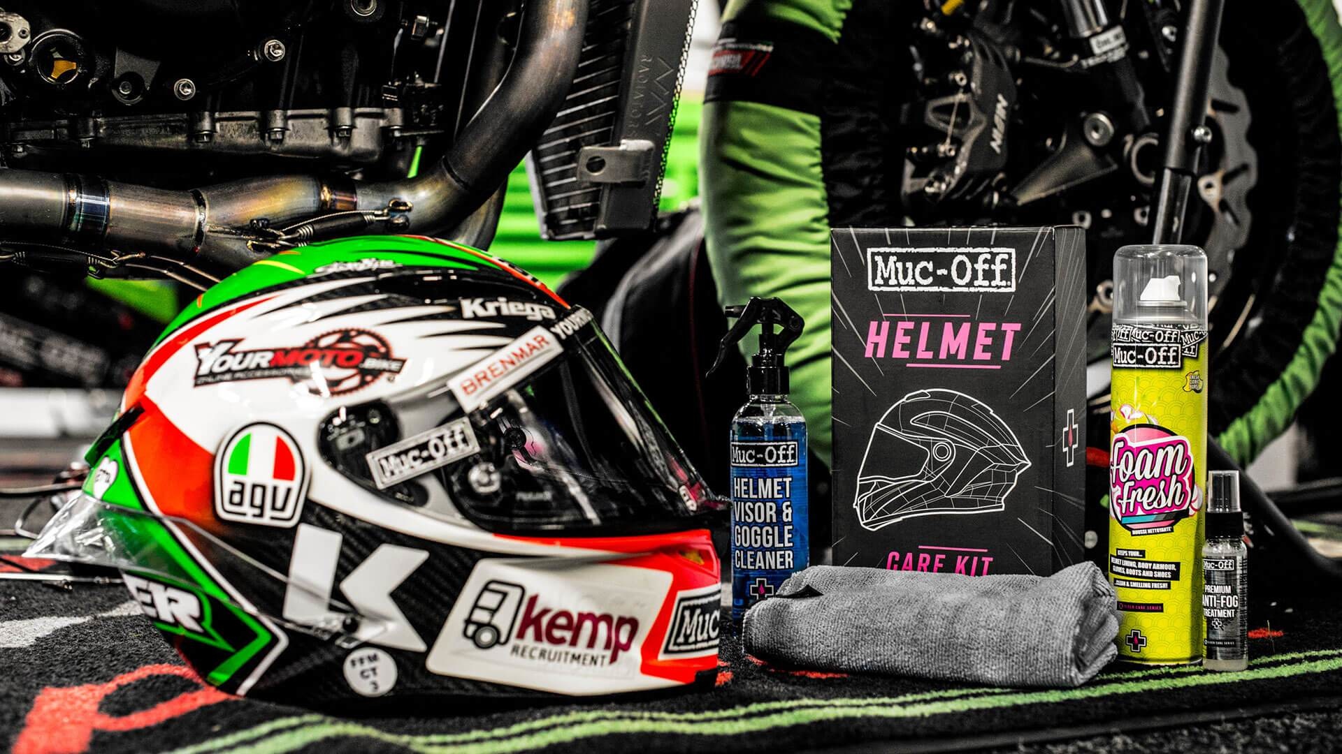 MUC-OFF Helm Verzorgingskit