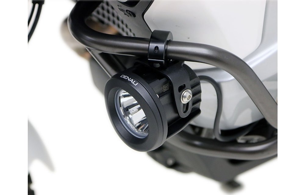 DENALI Driving Light Mount - Articulating Bar Clamp 21mm-29mm, Black