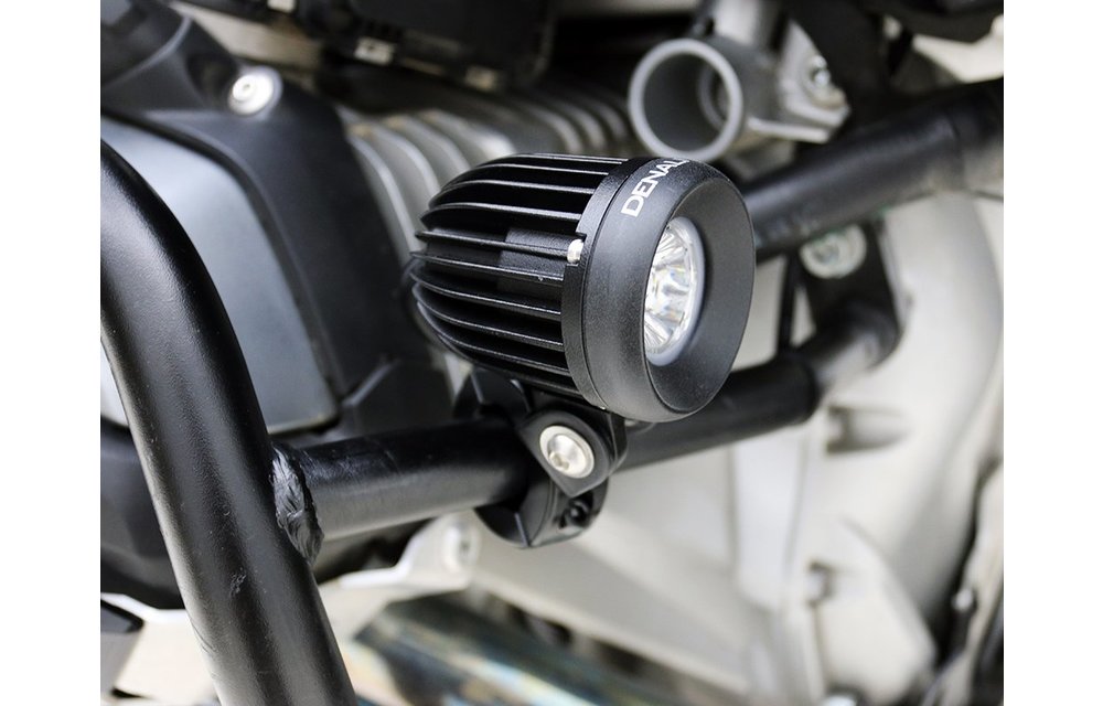 DENALI Driving Light Mount - Articulating Bar Clamp 21mm-29mm, Black