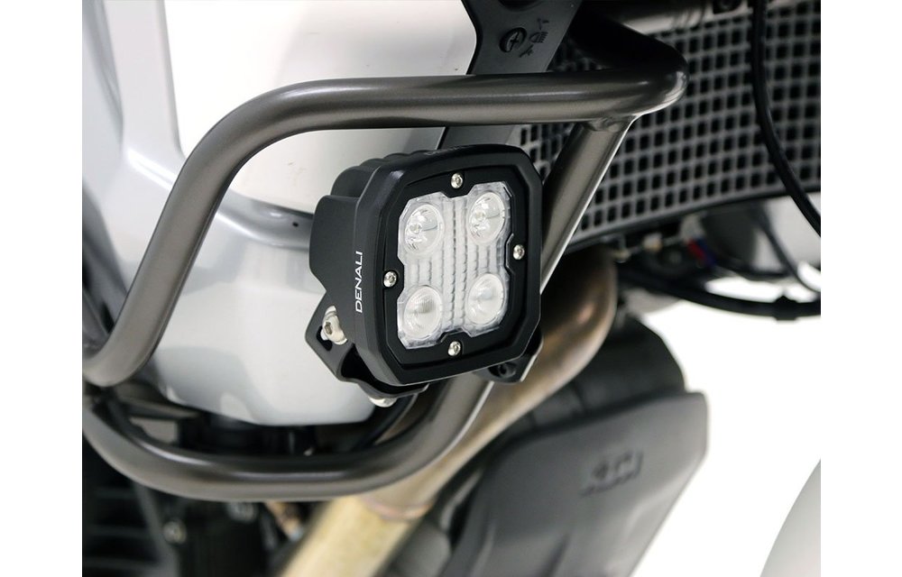 DENALI Driving Light Mount - Articulating Bar Clamp 21mm-29mm, Black