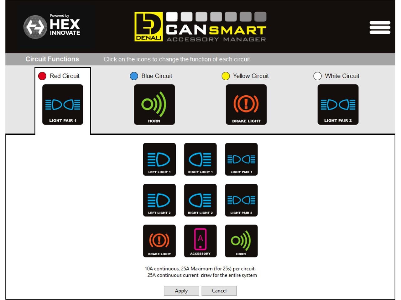 DENALI CANsmart Controller GEN II - BMW R1200GS/GSA '04-'12