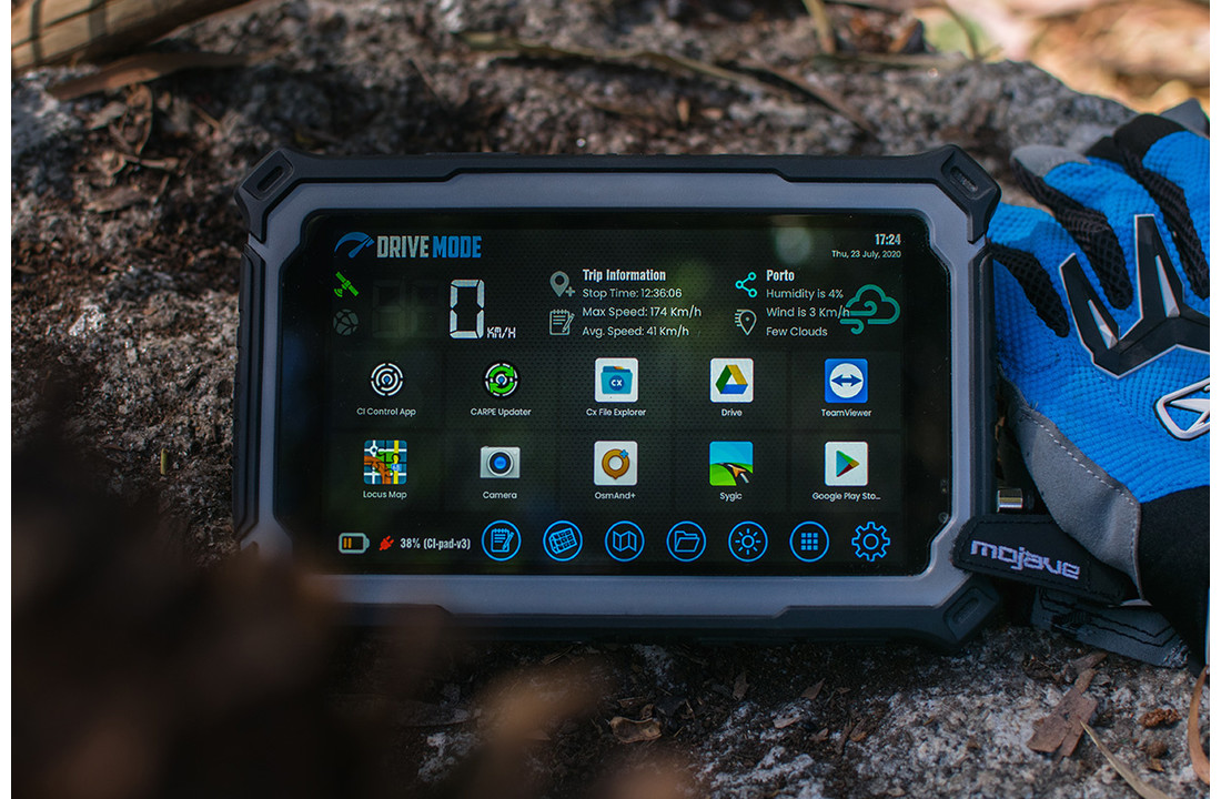 Carpe Iter - CI Pad v4c - Android-tablet