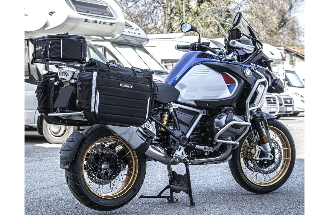 (OEM Rack) BUMOT Xtremada panniers for BMW R1250 / R1200 & F850 GSA LC