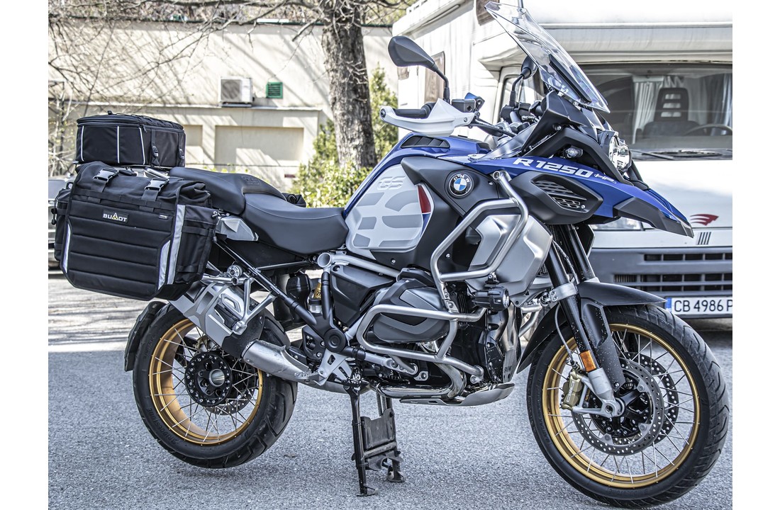 (OEM Rack) BUMOT Xtremada panniers for BMW R1250 / R1200 & F850 GSA LC