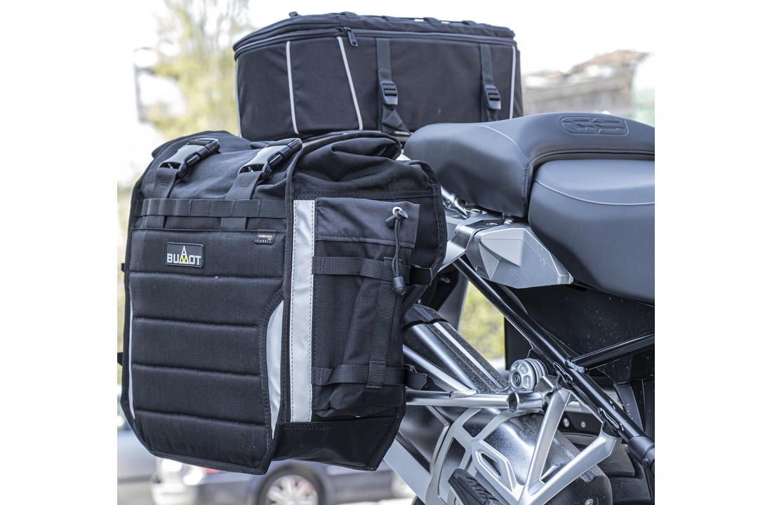 (OEM Rack) BUMOT Xtremada panniers for BMW R1250 / R1200 & F850 GSA LC