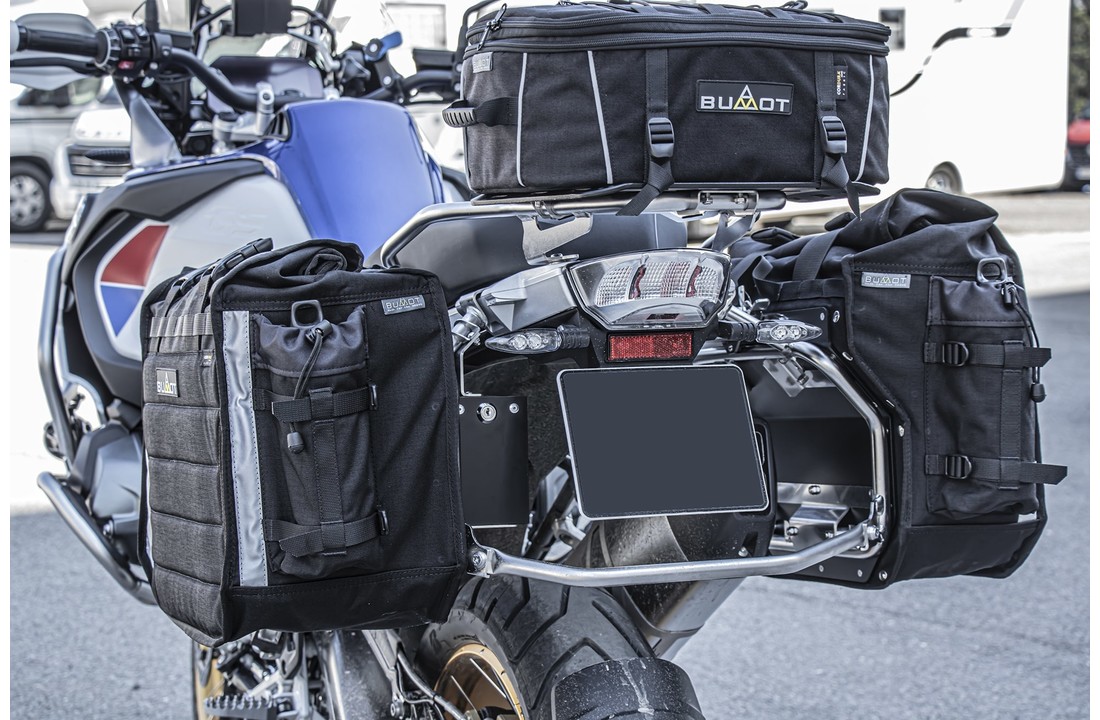 (OEM Rack) BUMOT Xtremada panniers for BMW R1250 / R1200 & F850 GSA LC