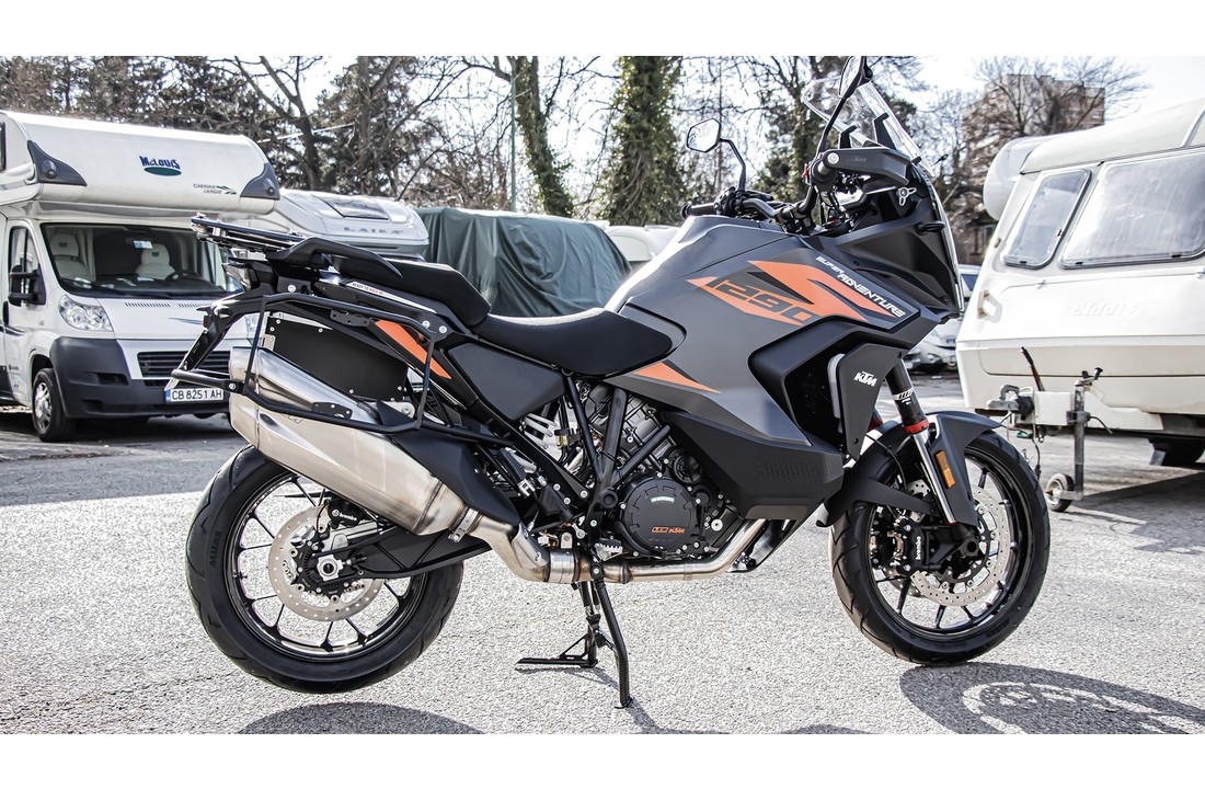 Bumot pannier rack for the KTM 1290 Super Adventure MY 2021