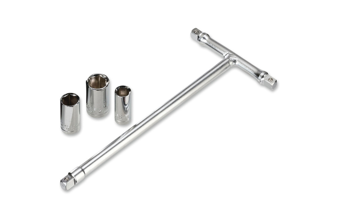 Moose Racing T-handle doppenset - 8mm/10mm/12mm (UPGRADE 13mm mogelijk)