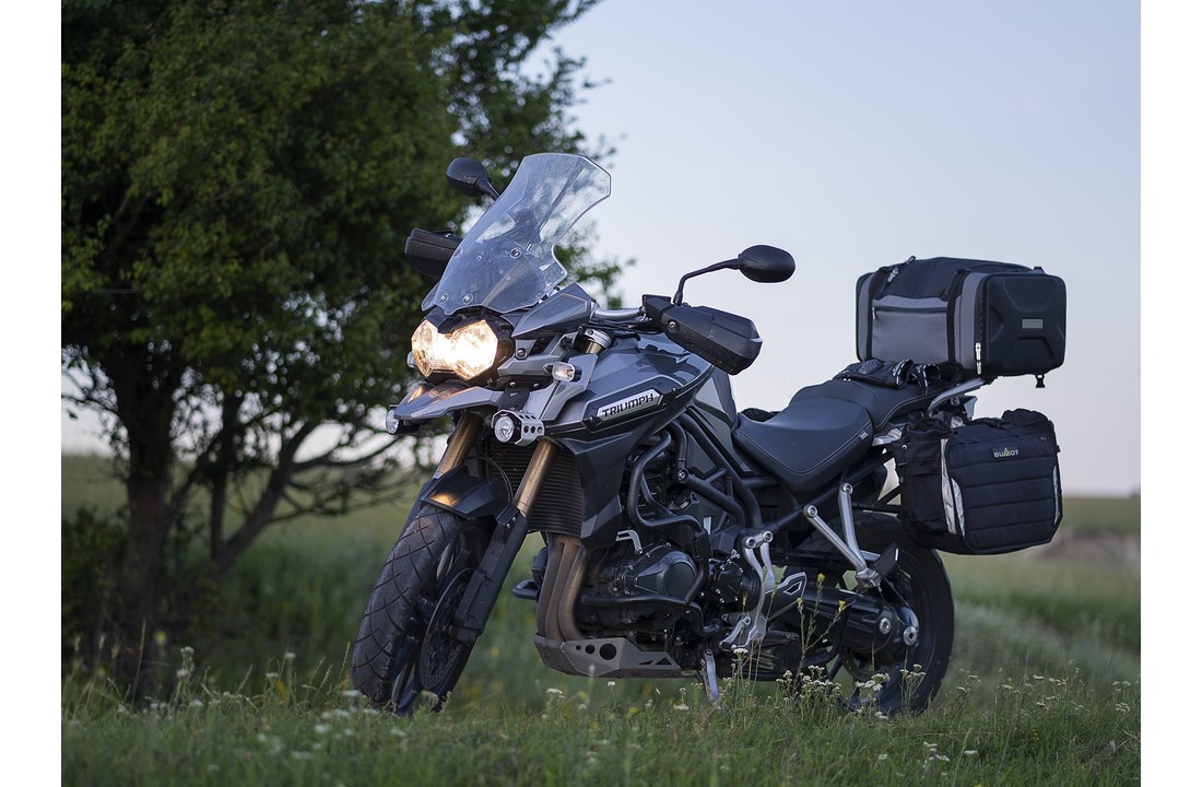 BUMOT Xtremada zachte zijtassen voor de Triumph Tiger Explorer 1200