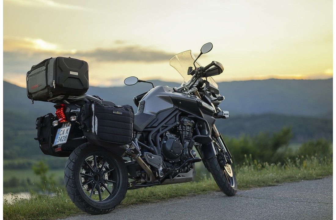 BUMOT Xtremada zachte zijtassen voor de Triumph Tiger Explorer 1200