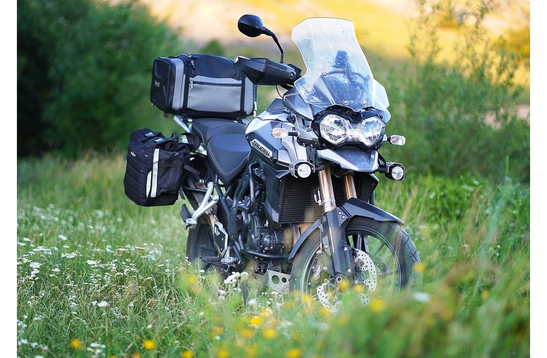 BUMOT Xtremada zachte zijtassen voor de Triumph Tiger Explorer 1200