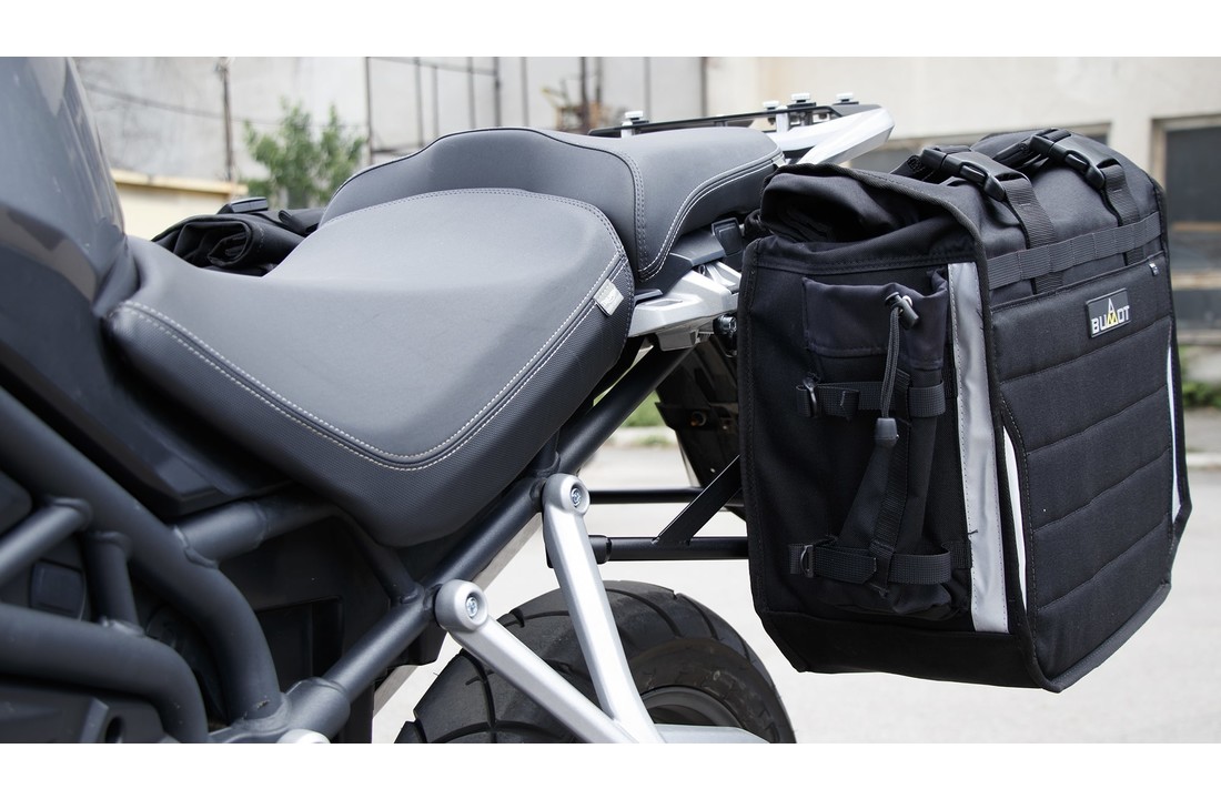 BUMOT Xtremada zachte zijtassen voor de Triumph Tiger Explorer 1200