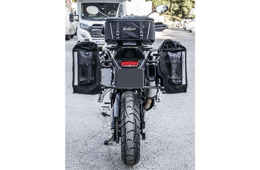 BUMOT Xtremada zachte zijtassen voor de Triumph Tiger 900