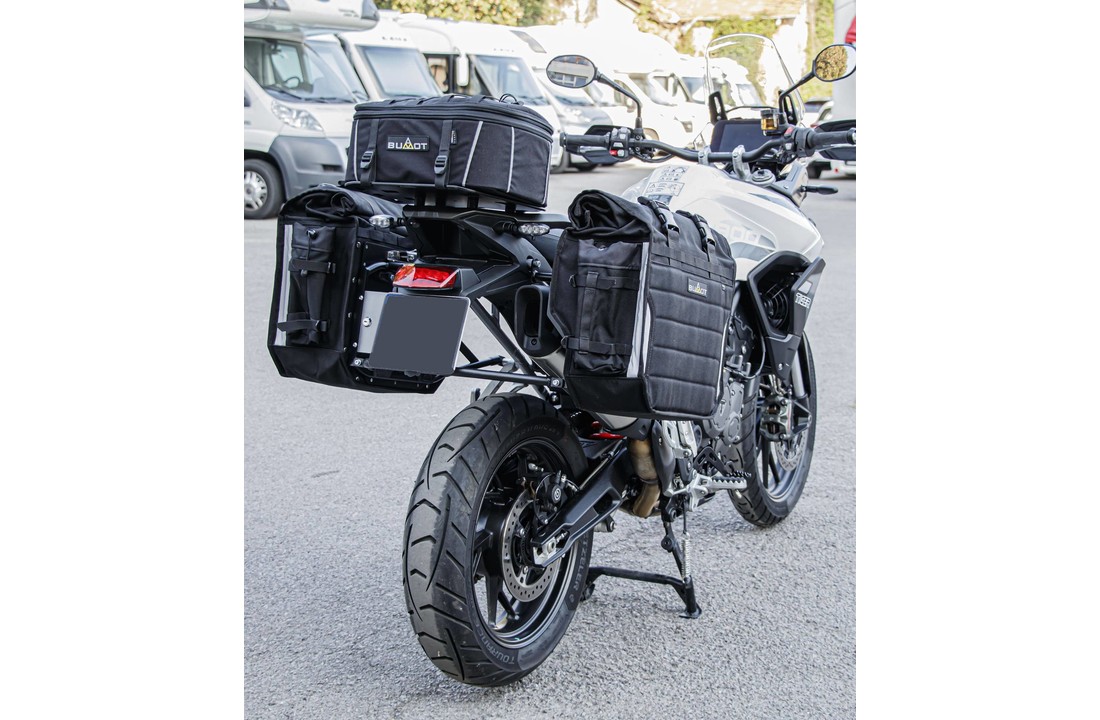 BUMOT Xtremada zachte zijtassen voor de Triumph Tiger 900