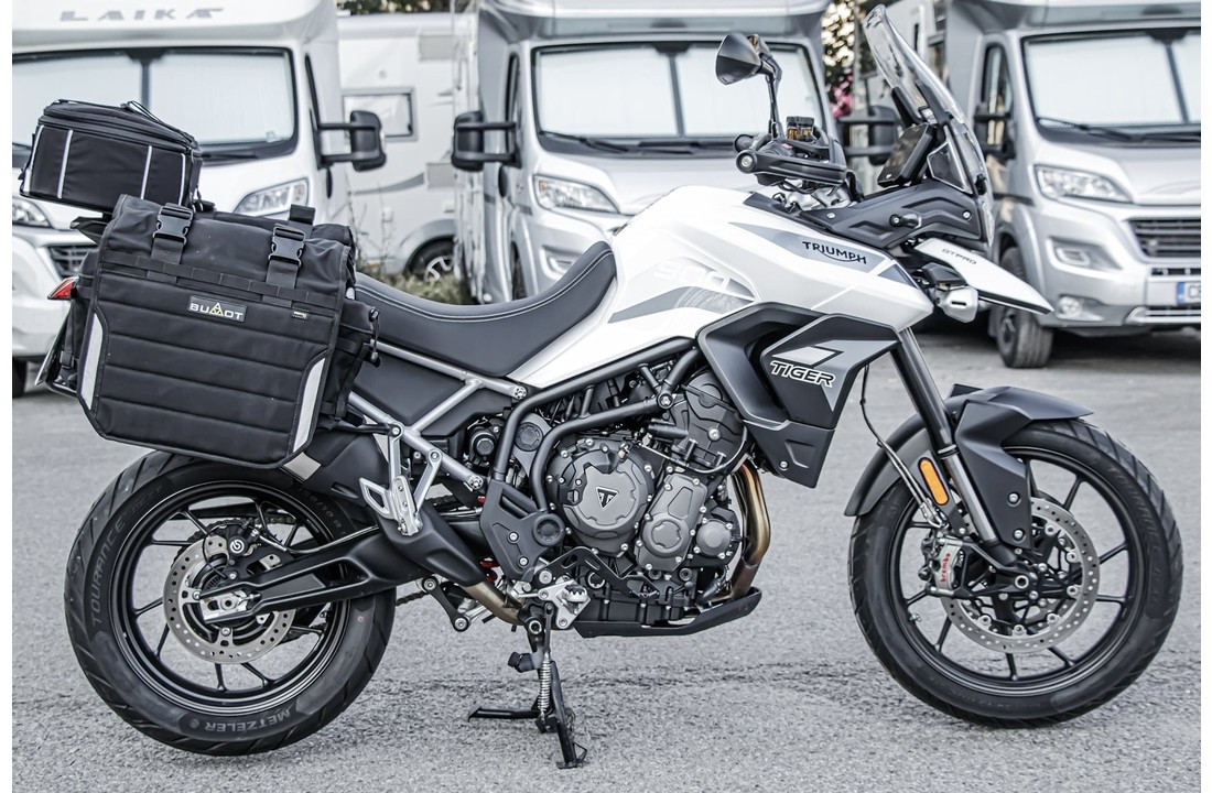 BUMOT Xtremada zachte zijtassen voor de Triumph Tiger 900