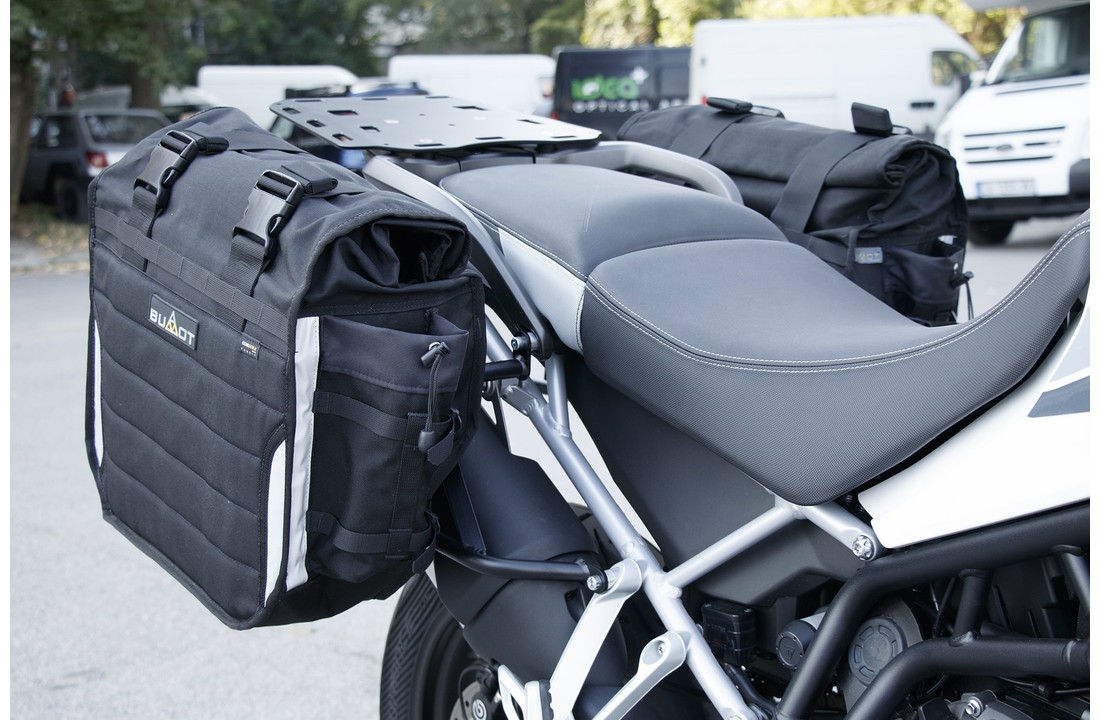 BUMOT Xtremada zachte zijtassen voor de Triumph Tiger 900