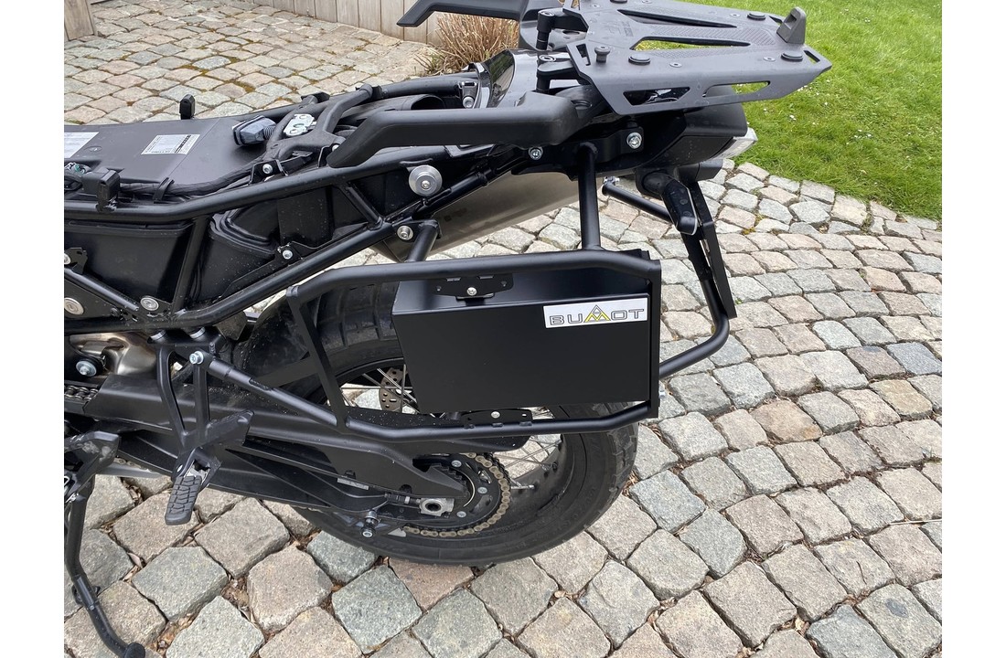 BUMOT Zijkoffer rek - Husqvarna Norden 901