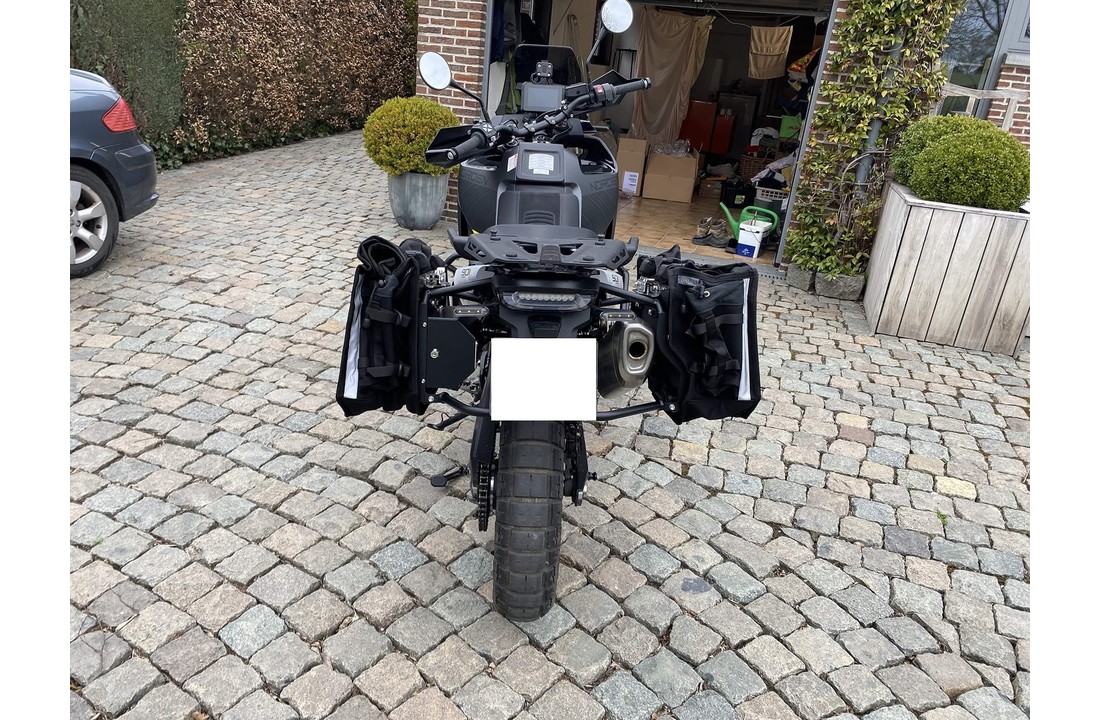 BUMOT Zijkoffer rek - Husqvarna Norden 901