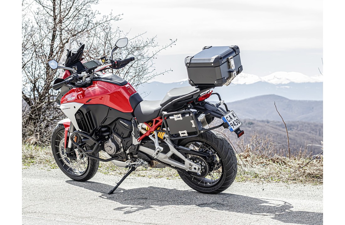 BUMOT Defender EVO Zijkoffer systeem - Ducati Multistrada V4